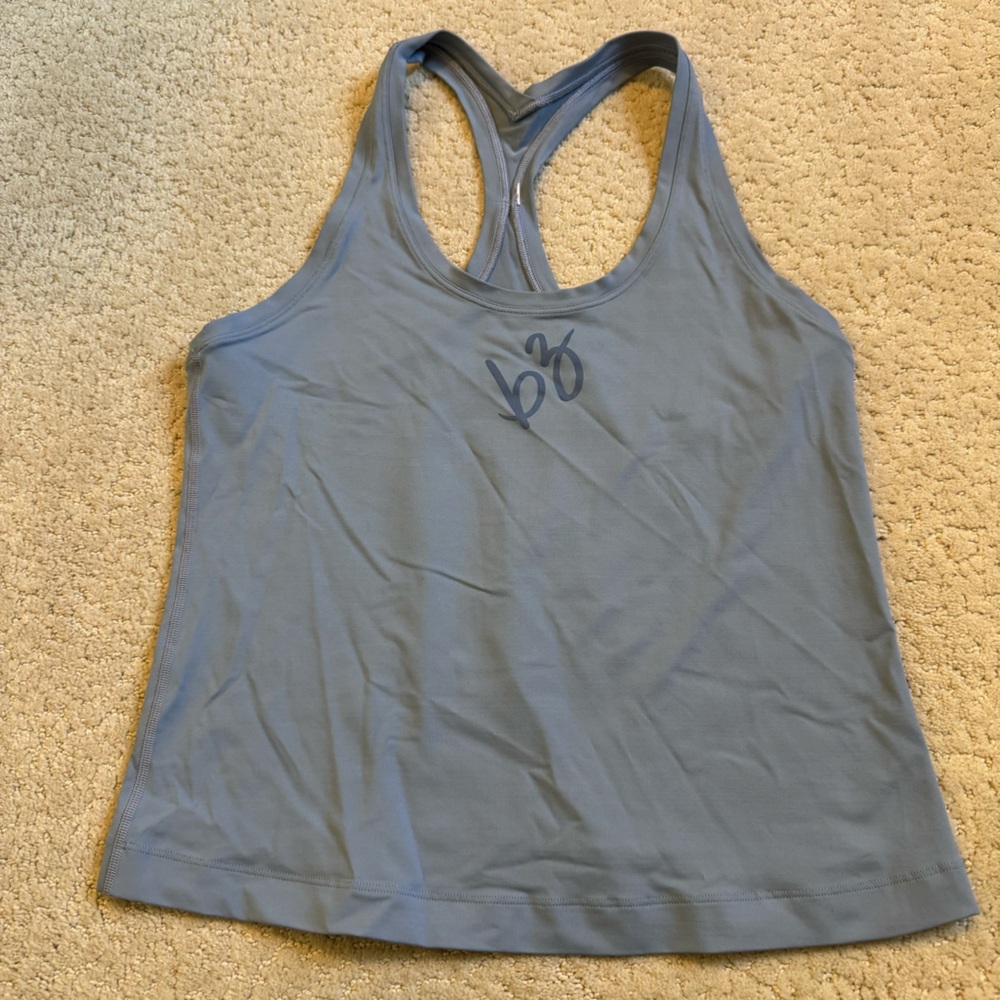 lululemon athletica Blue Racerback Tank Top